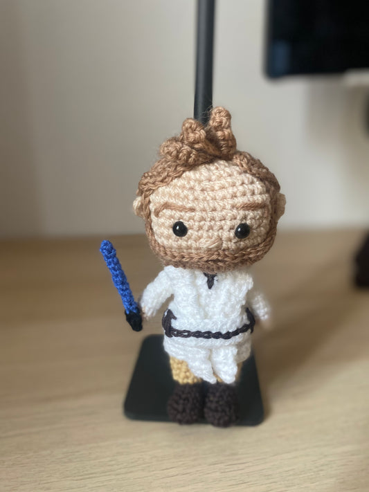 Obi Wan Kenobi all'uncinetto